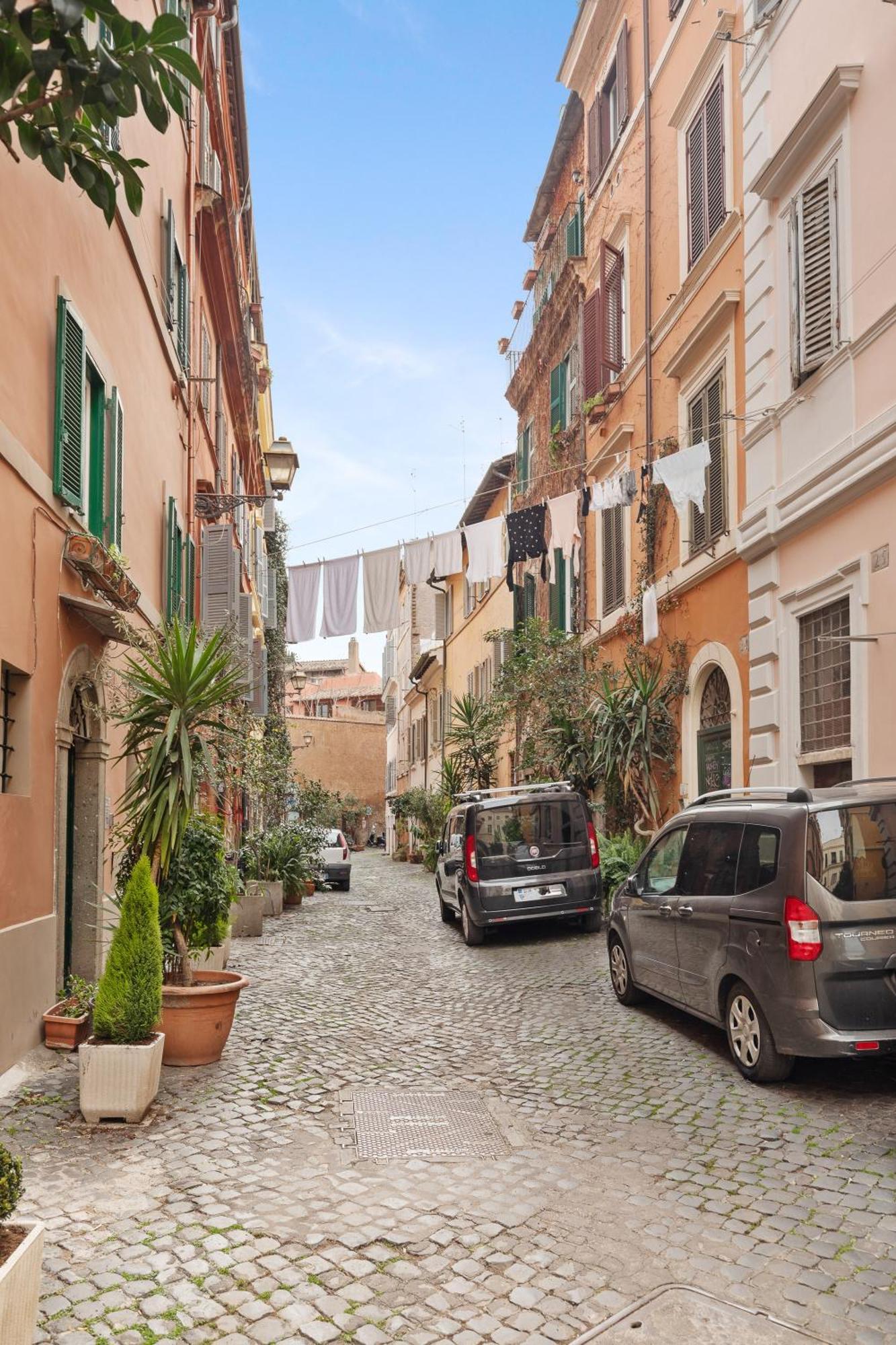 Leopardo Boutique Apartment In Trastevere Rzym Zewnętrze zdjęcie